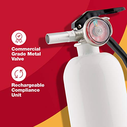 2 First+Alert+REC5+Rechargeable+Extinguisher