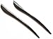 Myhsmooth Zz-bs-bt 2 Count Hair Sticks Natural Black Sandalwood Handmade Carved Hair Clip Shawl Hair Pins Pack of 2 Pcs