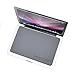 Premium 3 in 1 Microfiber Laptop Protector for Macbook and PC, Retina Screen Cleaner, Anti Scratch Keyboard Cover Non Slip Mouse Pad, for any 13 in, 13.3 in, 13.5 in Screen (Cool Gray)