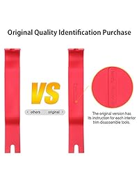 MATCC Kit de herramientas de extracción de paneles de coche, 18 piezas, juego de herramientas de extracción de recortes de nailon para panel de coche, salpicadero, instalación de radio de audio y reparación con bolsa de almacenamiento