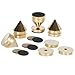 SuperCellAudio Audio Video Component Equipment Solid Brass Isolation Feet Cones