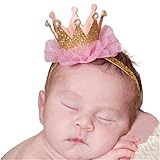 Baby Girl Princess Crown Headband Headwear for Photography Props Costume Party