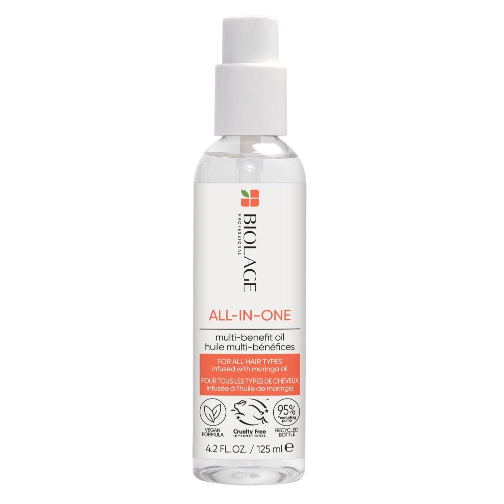 Biolage Professional All In One Hair Oil, Multi-Use Hair Oil For All Hair Types, 125ml