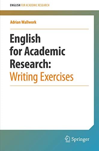 Amazon.com: English for Writing Research Papers (English for