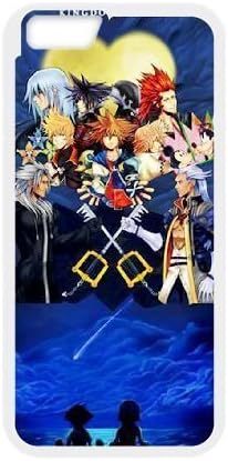 iPhone 6 Plus 5.5 Inch White Cases Cell Phone Case Ltsei Kingdom Hearts Plastic Durable Cover