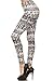 Ultra Soft Printed Leggings - Premium Quality - Regular and Plus Size - 40 New Designs by Conceited (Plus (12 - 24), Black Tie Dye 3)