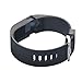 etoper Replacement Small wrist Band for Fitbit Charge HR Wireless Activity Wristband Watch Fitness Tracker WatchBand/Band Silicone Accessories Black