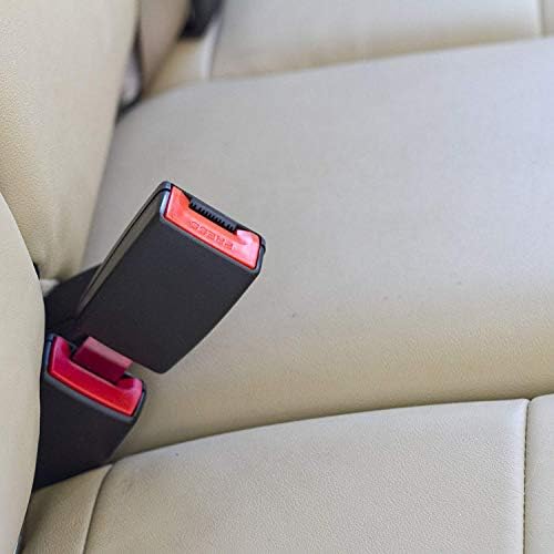 3" Rigid Seat Belt Lengthening Accessory with 7/8" Inch Metal Tongue Width - E-Mark Safety Certification - Buckle Up and Drive Safely Again
