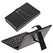 iRulu Retractable Artificial Leather Case & USB Keyboard for 7 inch 16:9 Android Tablet PC