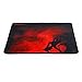 Redragon P016 Gaming Mouse Pad, Large 13 x 10.2 x 0.1 Inches, Stitched Edges, Waterproof, Black Red Dragon Design, Pixel-Perfect Accuracy Optimized for All MMO Computer Mouse Sensitivity and Sensors