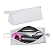 Buwico PU Leather Travel Case Portable Storage Bag for Dyson Supersonic Hair Dryer , Waterproof Anti-scratch Dustproof Shockproof Protection Organizer Travel Gift Case (Silver)