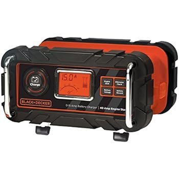 Amazon.com: STANLEY BC6809 6/8 Amp Automatic Battery Charger: Car