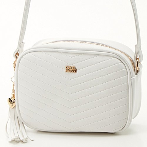 人気商品 セシルマクビー バッグ ウォレット Cecil ホワイト