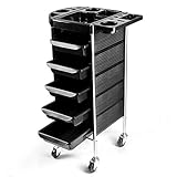 Flexzion Salon Beauty Trolley Cart, Spa Utility