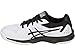 ASICS Kid's Upcourt 3 Grade School Volleyball Shoes, 3.5, White/Black