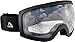 Traverse Varia Ski, Snowboard, and Snowmobile Goggles, Obsidian with Crystal Clear Lens