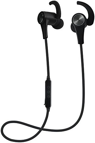 Bluetooth Headphones Earphones - Earphones with Stereo Magnetic Earbuds Fit for Running Sports Gym in Ear Sweatproof Design Earphones with Noise Cancelling Mic Compatible with Smart Phones