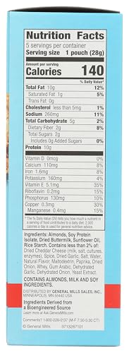 GOOD MEASURE SRIRACHA ALMOND CRISPS, 3G NET CARBS, 2G SUGAR – NUTRIENT-RICH, CRUNCHY, AND SPICY SNACK LITTLE IMPACT ON BLOOD MADE IN THE USA, 10 1-OZ POUCHES