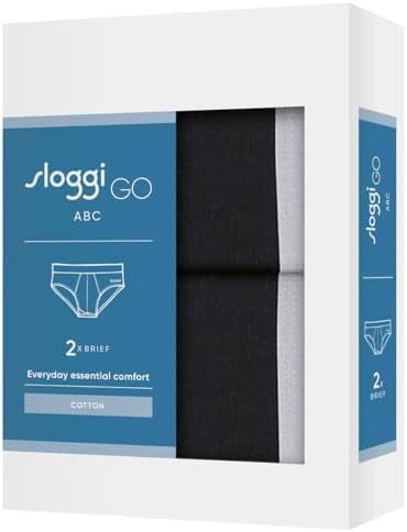 Herren GO ABC 2.0 Brief 2P, Black, L