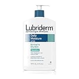 Lubriderm Daily Moisture Lotion Normal To Dry Skin Sensitive Unisex, 16 Ounce