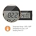 Innoo Tech Mini Thermometer Hygrometer Indoor Digital Electronic Reptile Temperature Humidity Gauge Monitor Meters Gauge for Humidors, Greenhouse, Garden, Cellar, Fridge, Closet, 4-Pack