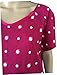 Hospital Maternity Delivery Gown (S/M, Berry)