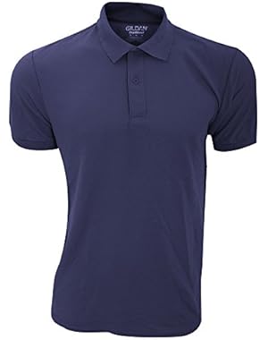 Mens DryBlend Adult Sport Double Pique Polo Shirt