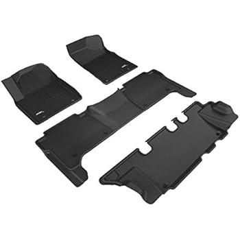 Maxfloormat Floor Mats 3rd Row Black For 2017 2018 Nissan Armada