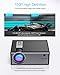 Video Projector, BlitzWolf Upgrade HD LCD Mini Projector Support 1080P 2800 Lumens, Portable Home Theater Movie Projector with Remote, Compatible with TV Box, PS4, HDMI, VGA, AV, USB, Laptop, DVDthumb 3