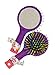 American Jewel Rainbow Hair Brush, Purple