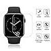 [6 Pack] Apple Watch Screen Protector 44MM PET, hairbowsales HD Screen Protector Anti-Bubble Scratch-Resistant Guard Cover 3D Hydrogel Protective Soft Film Apple Watch Series 4 44mm PET