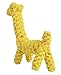 Tough Dog Puppy Rope Giraffe Toy Cotton Dental Teaser Chew Toys for Pet Small to Large Breed Teeth Cleaning PUPTECK