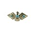 Kitsch Thunderbird Bun Pin, Gold, 0.1 Ounce
