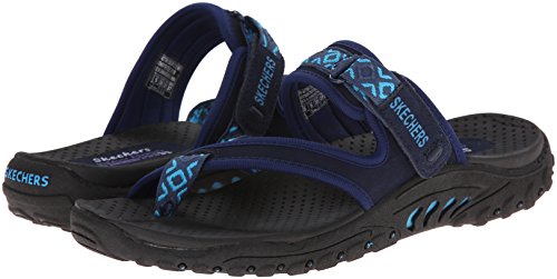 Skechers-Womens-Reggae-Trailway-Slop-Sandals-Flip-Flop