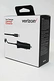 Verizon 2.1A Vehicle Charger for Apple Lightning Device, Black