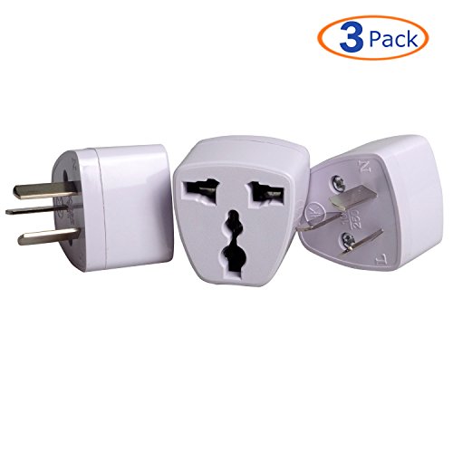 AUTHENTIC Conwork 3Pack Universal AC Power Adapter Type C Plug for