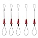 Boeray 5pcs Red Wire Traction Fish Tape Fastener Tool for Electrical Fish Tape