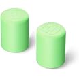 BrüMate Magnetic Straw Caps - Silicone Straw Caps 2 pack - Compatible with All Era and Resa Tumblers (Kiwi)