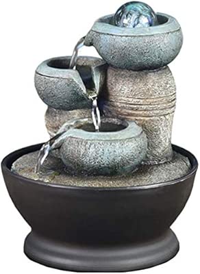 Fontaine A Eau Bonze Meditant