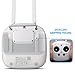 TOZO® RC Case for DJI Phantom 4/3 Inspire 1/M100 Protective Soft Remote Control Silicone Protector [with Letter] Dust Proof Anti Scratch Collision Cover Skin Sleeve Quadcopter