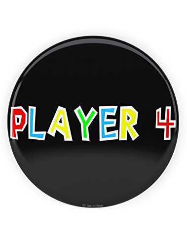 Dancing Participle Select Player 4 Pinback Button, 2.25"