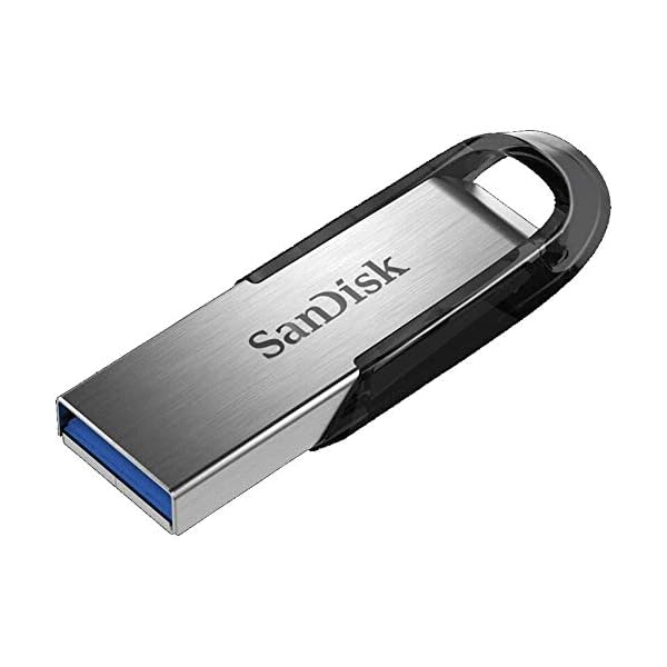 SanDisk Ultra Flair USB 3.0 Flash-Laufwerk 32 GB (robustes und elegantes Metallgehäuse, Passwortschutz, 150 MB/s Lesen) Schwarz – Bild 3