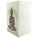 Giftbrit Large Buddha tealight holder, Gold, Bronze