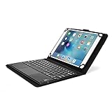 Cooper TOUCHPAD Executive Keyboard case Compatible with Sony Xperia Z4 Tablet | 2-in-1 Bluetooth Wireless Keyboard with Touchpad & Leather Folio Cover | Touchpad Mouse (Black)