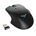 HAVIT Ergonomic Wireless Mouse 2.4GHz Optical Vertical Mouse with 3 Adjustable DPI 800/1200/ 1600, 6 Buttons (Matte Black)