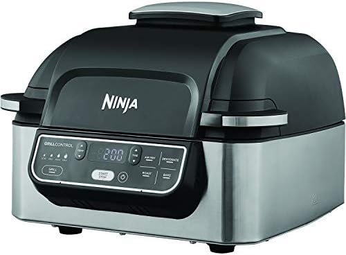 Ninja Foodi Health Grill and Air Fryer [AG301UK] Litres