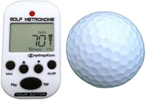 Golf Training Aid Golf Metronome Tour White