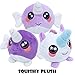 AOLIGE Jumbo Unicorn Plush Squishy Toys Set 5.11“ Kawaii Slow Rising Cream Scented Narwhal Squishies