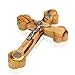 ChristianityWorld 14 Stations Wall Wood Cross Crucifix with Jerusalem Soil 5.5