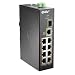 BV-Tech 10 Port PoE+ Industrial DIN Rail Switch (8 PoE+ Ports | Gigabit Ethernet & SFP Uplink) - 96W - 802.3at primary